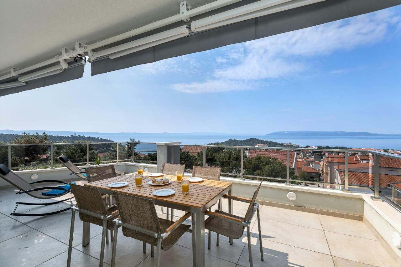 Penthouse Bella Vista Makarska Leilighet Eksteriør bilde