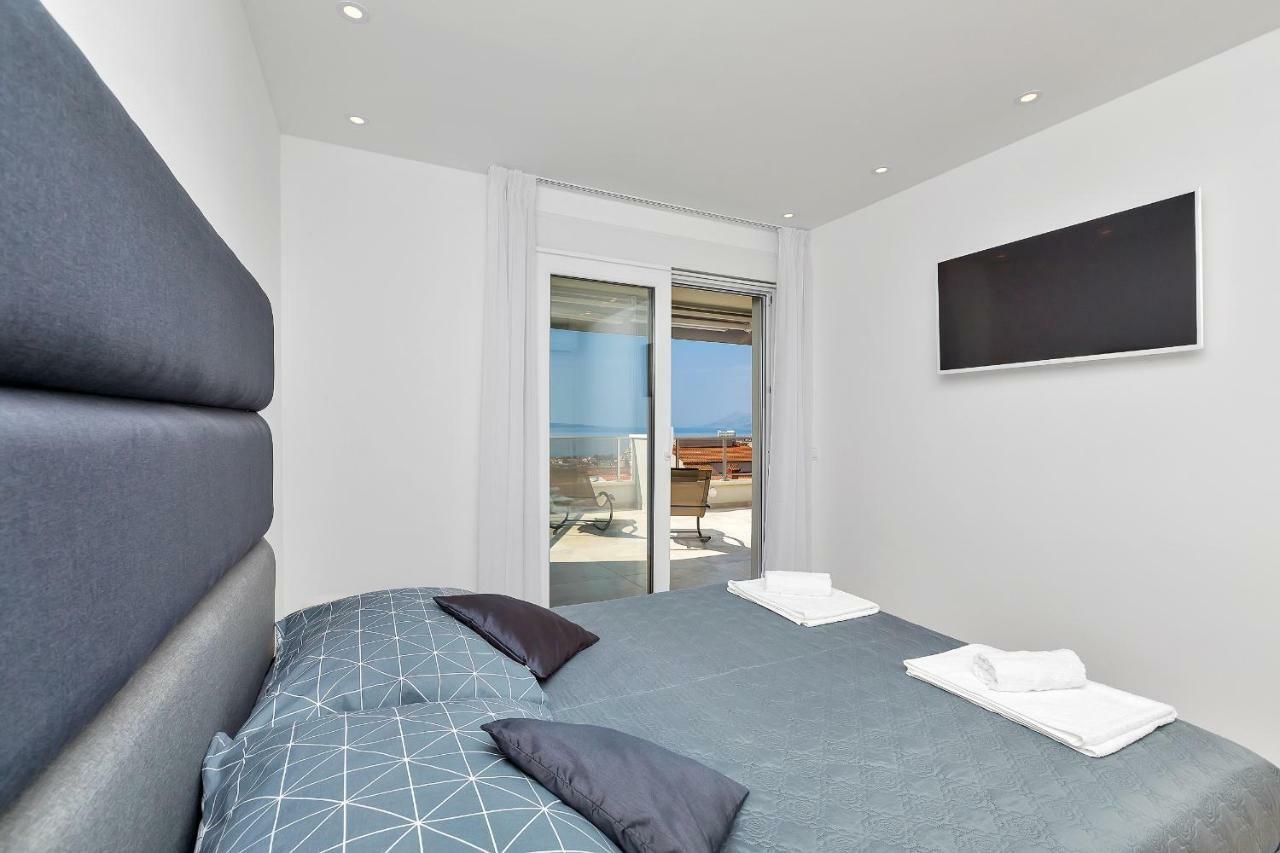 Penthouse Bella Vista Makarska Leilighet Eksteriør bilde
