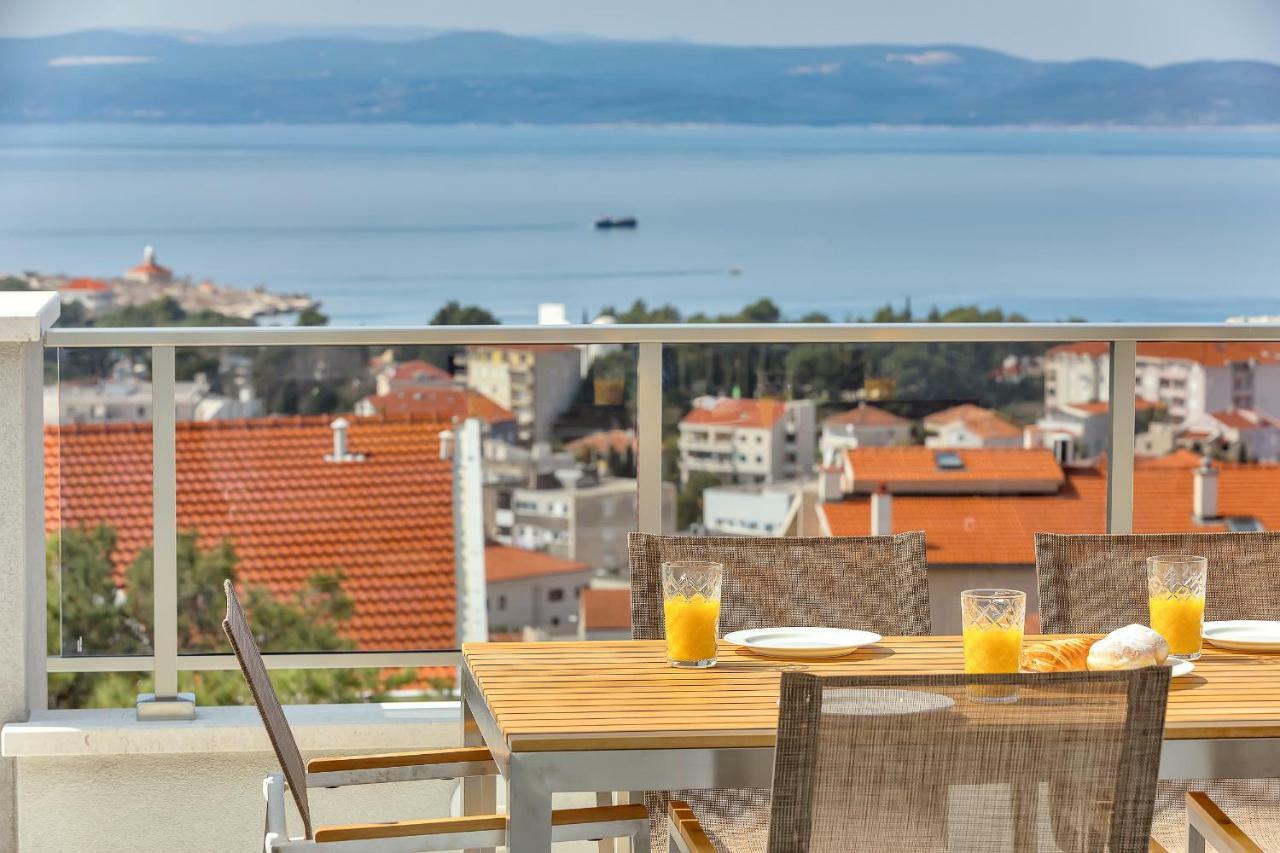 Penthouse Bella Vista Makarska Leilighet Eksteriør bilde