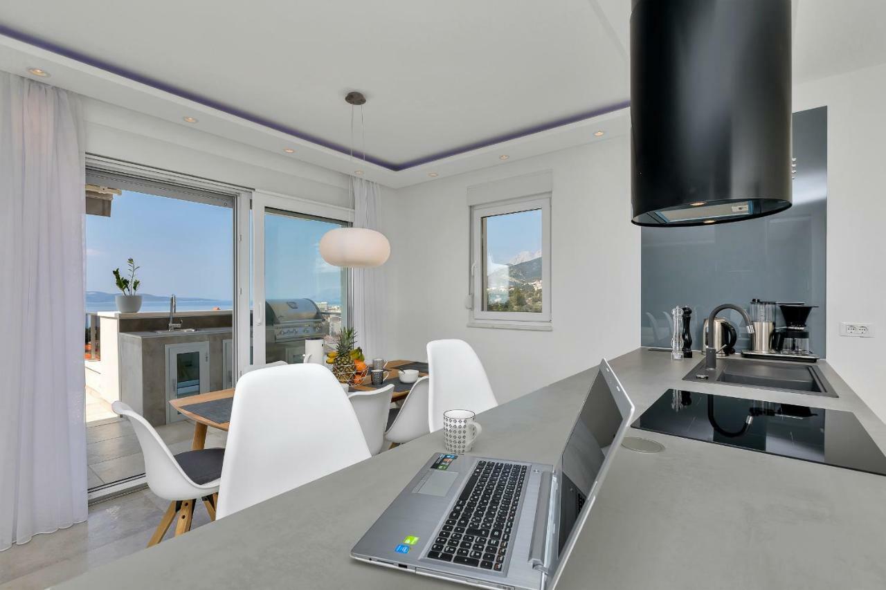 Penthouse Bella Vista Makarska Leilighet Eksteriør bilde