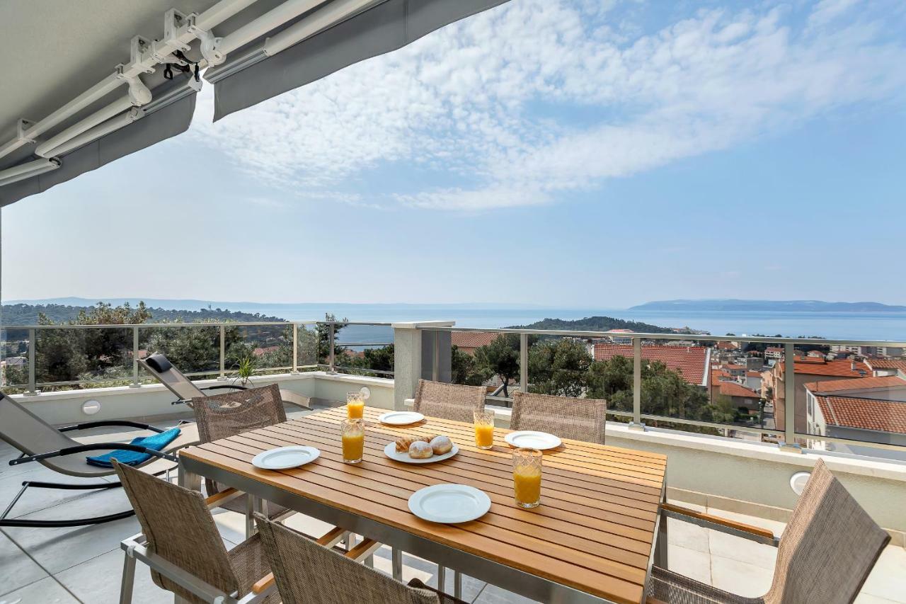 Penthouse Bella Vista Makarska Leilighet Eksteriør bilde
