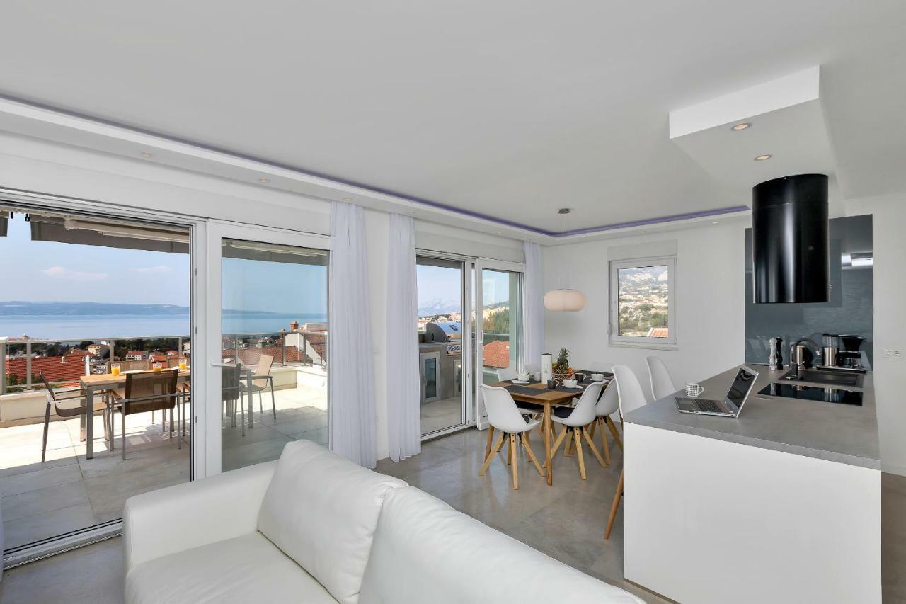 Penthouse Bella Vista Makarska Leilighet Eksteriør bilde
