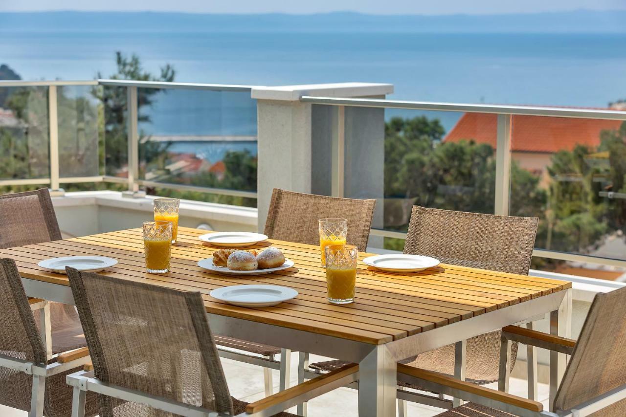 Penthouse Bella Vista Makarska Leilighet Eksteriør bilde