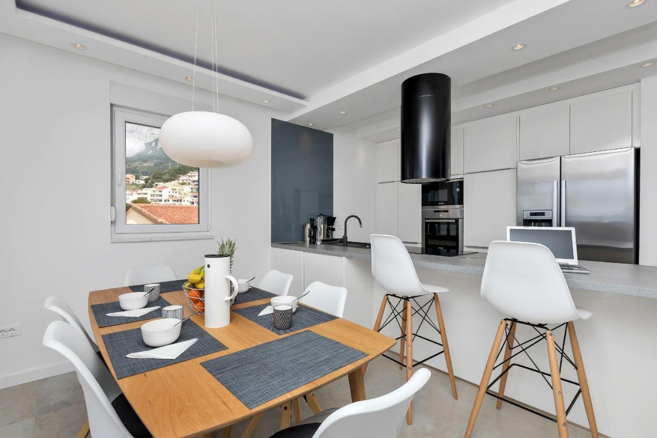 Penthouse Bella Vista Makarska Leilighet Eksteriør bilde