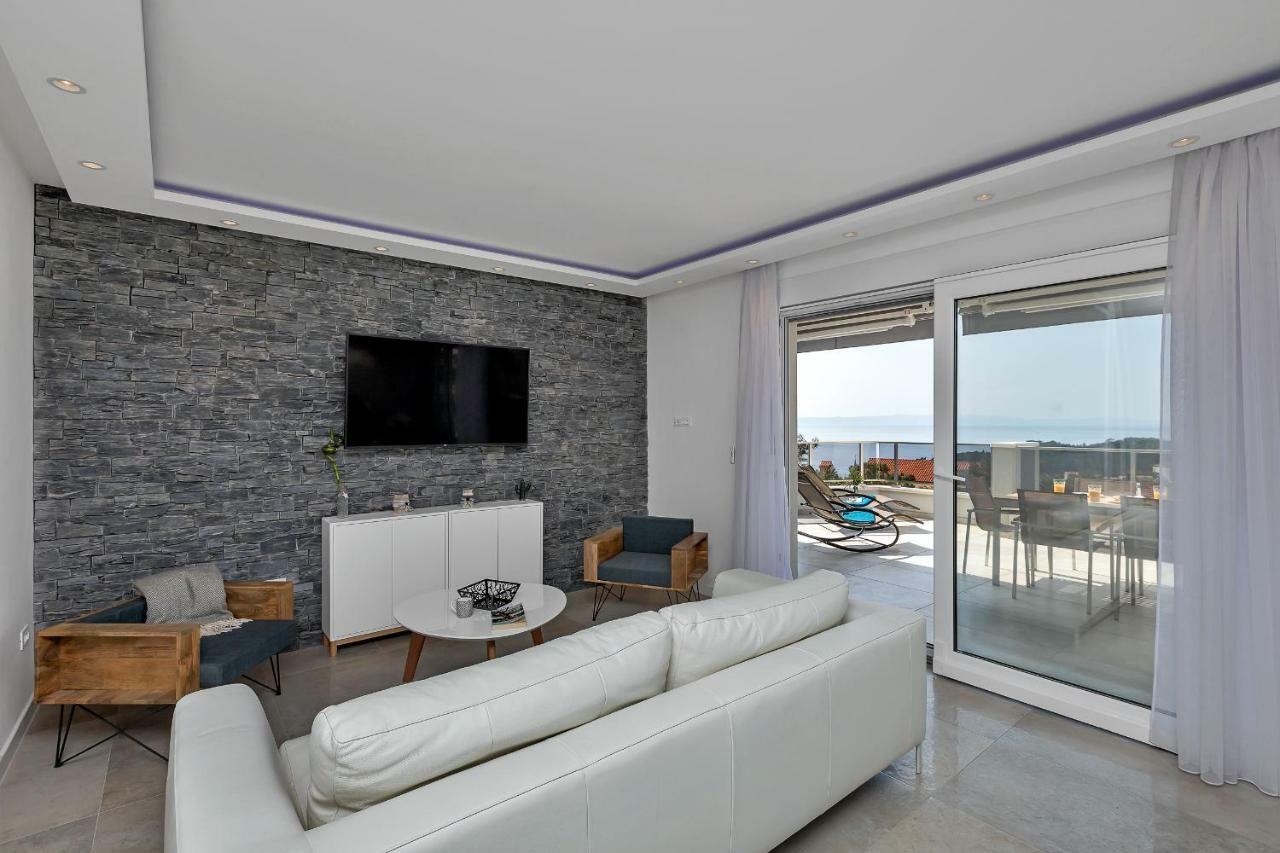 Penthouse Bella Vista Makarska Leilighet Eksteriør bilde