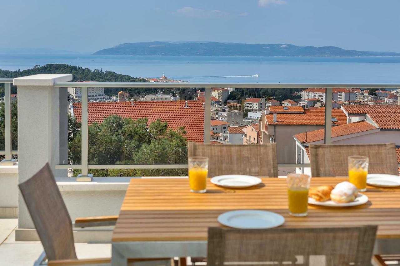 Penthouse Bella Vista Makarska Leilighet Eksteriør bilde