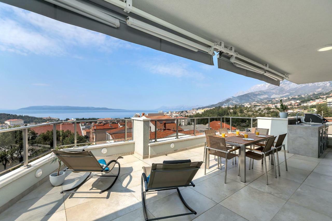 Penthouse Bella Vista Makarska Leilighet Eksteriør bilde